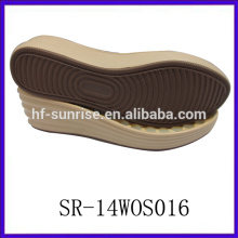 SR-14WOS016 pu sole sandalias mujer pu suela sola pu sola italiana pu